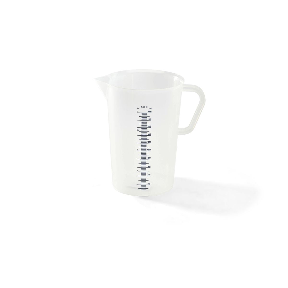 verre doseur transparent