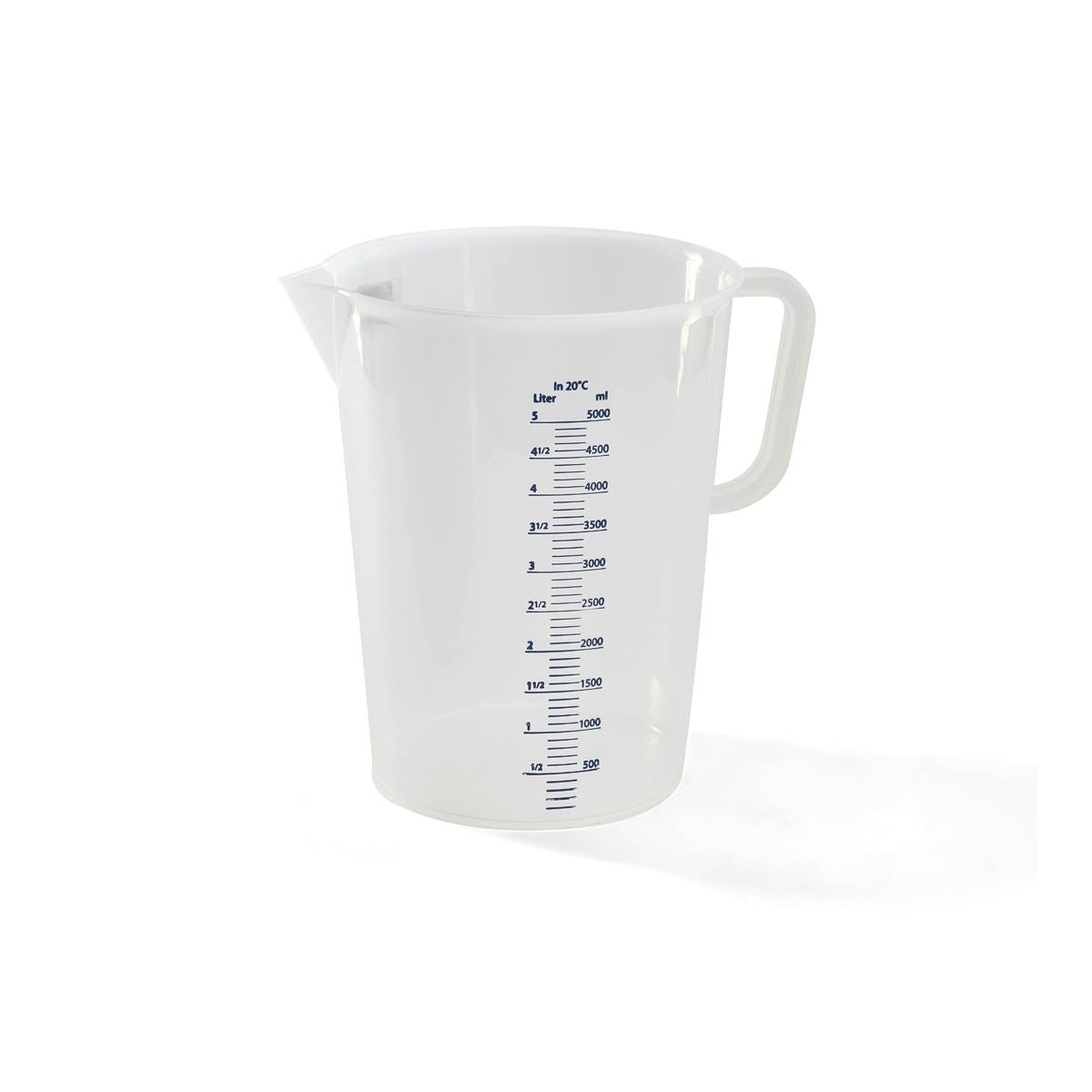 verre doseur transparent