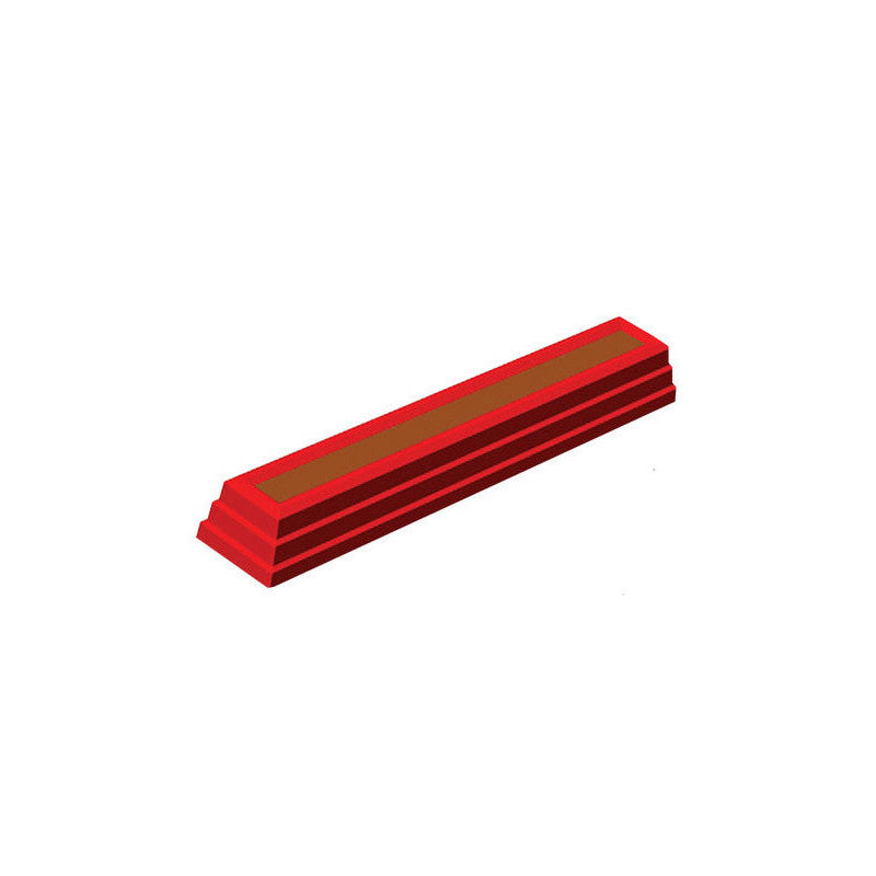 Moule à bûche long de forme rectangulaire à reliefs étagés