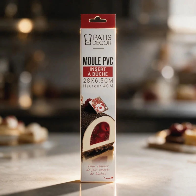 Moule insert à bûche Patisdécor en boîte