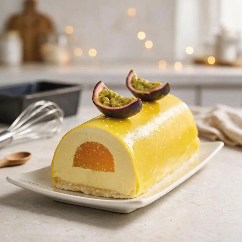 Bûche exotique avec insert