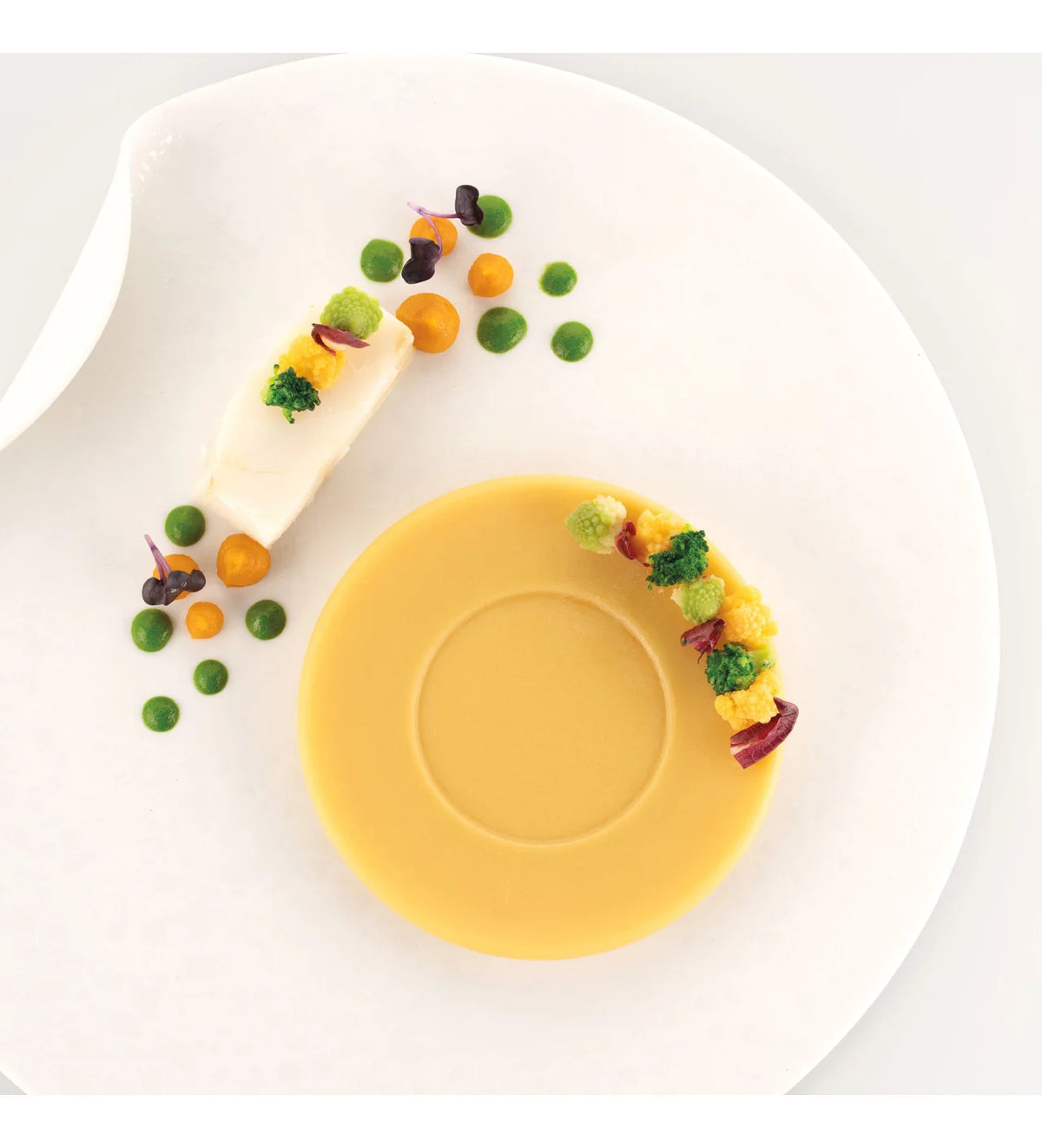 entremet en forme de rond