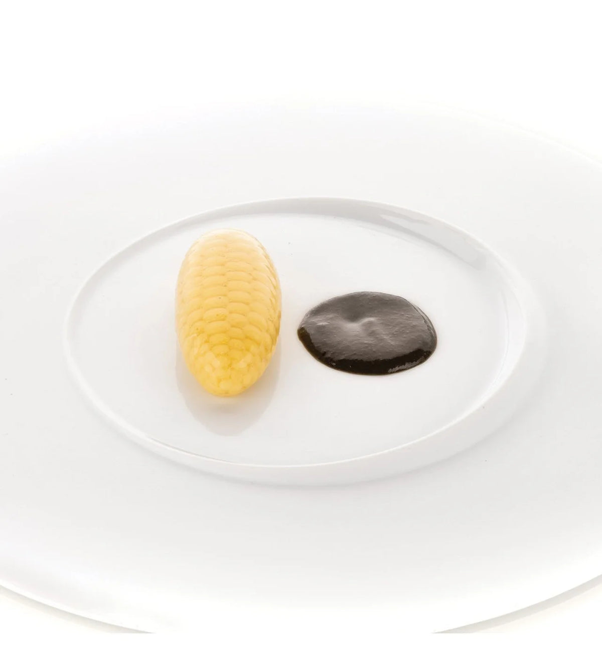 entremet en forme de mais