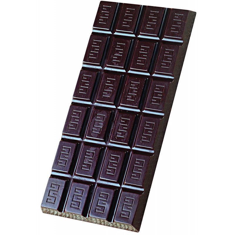 Moule pour tablette de chocolat avec motifs géométriques en relief