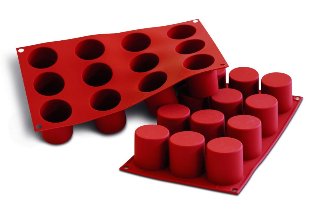 Moule silicone 12 cylindres