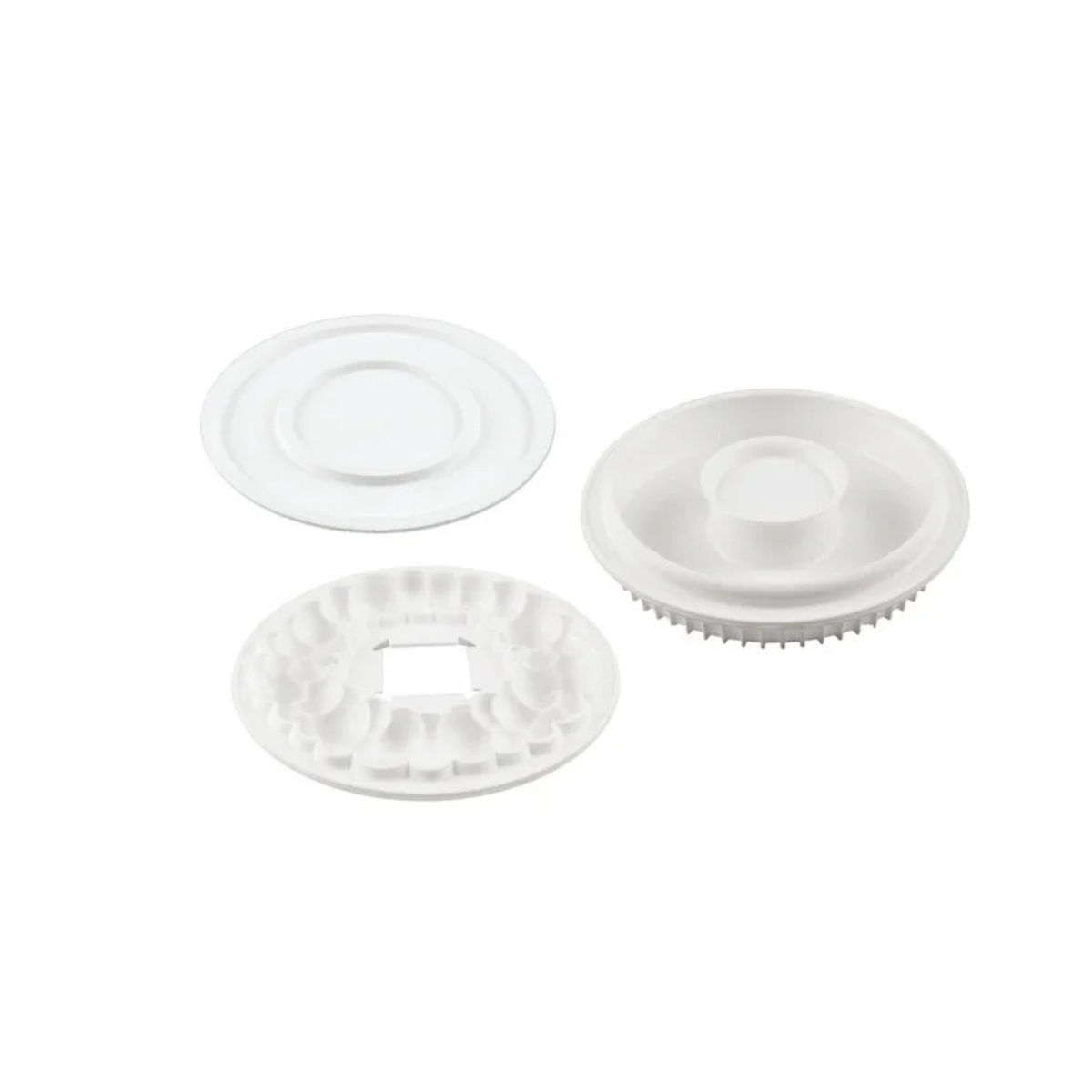 Kit de moules pour entremets en forme d’anneau avec décor bulles