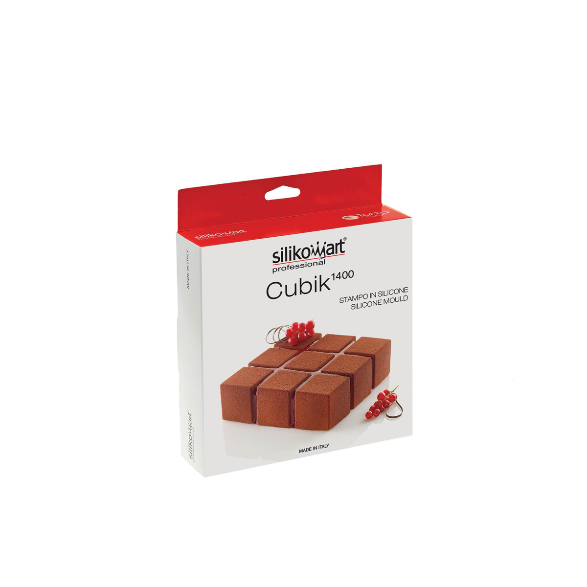 Emballage du moule silicone Silikomart Professional Cubik 1400