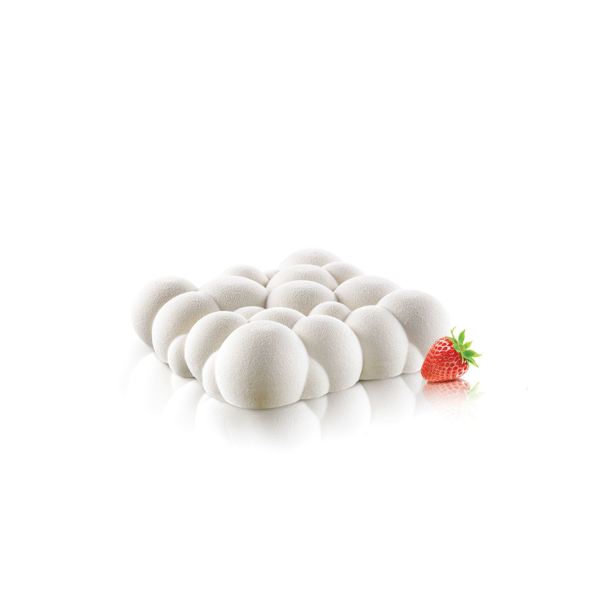 Entremets Cloud 1600 réalisé avec le moule
