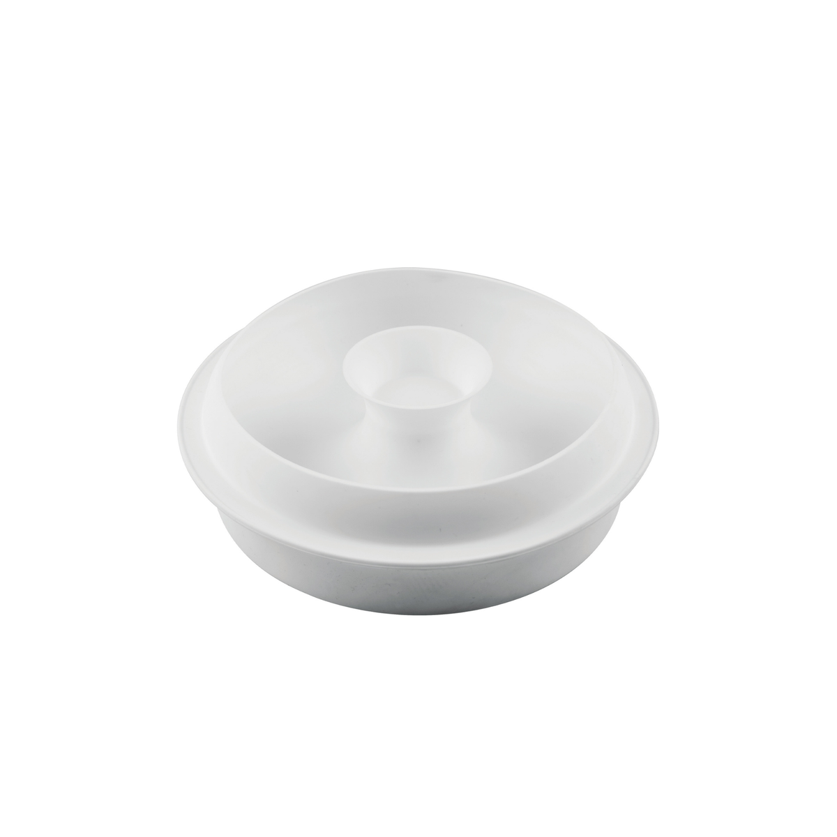 Moule en silicone blanc en forme d’anneau pour entremets