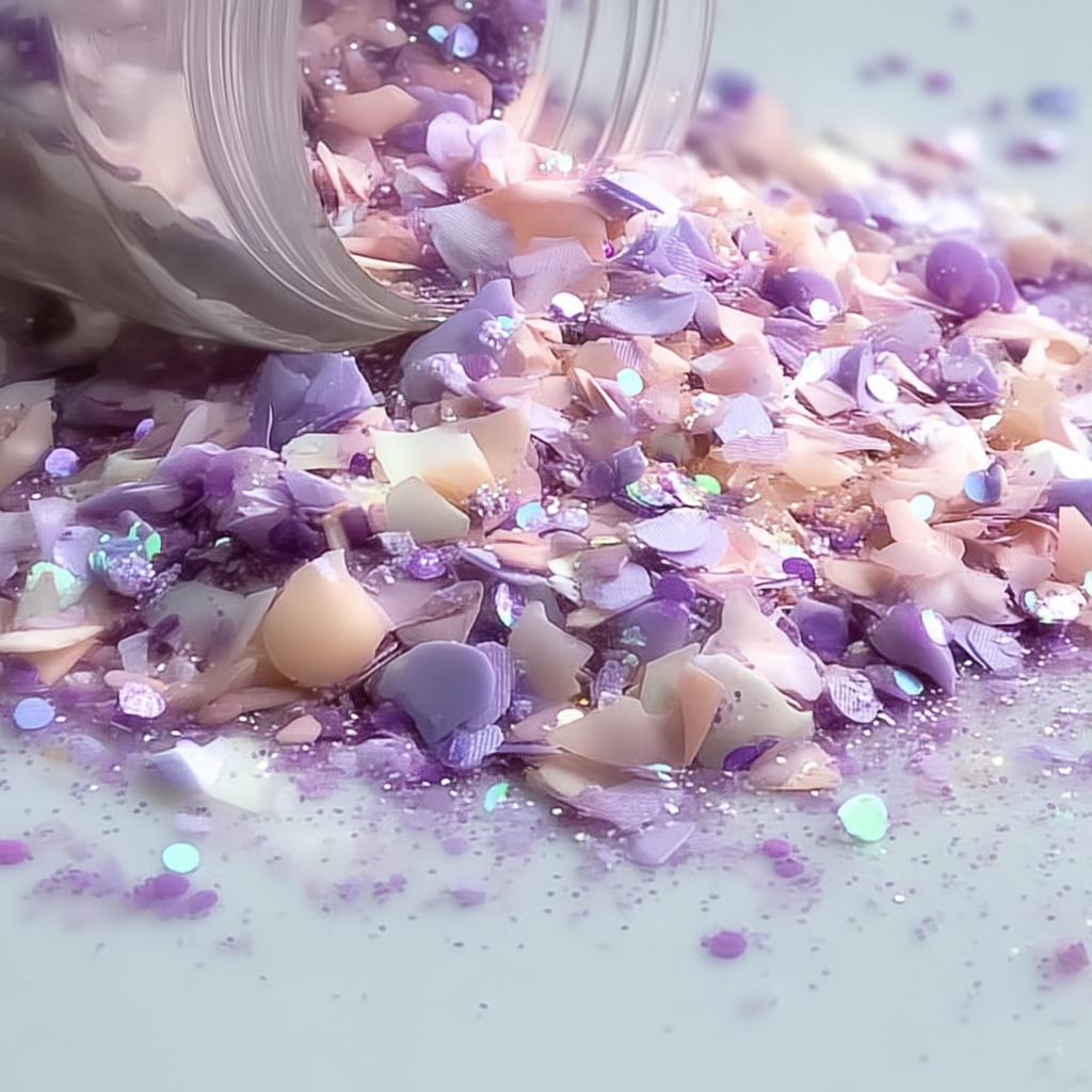 Décorations alimentaires colorées et brillantes pour gâteaux, cupcakes et créations pâtissières