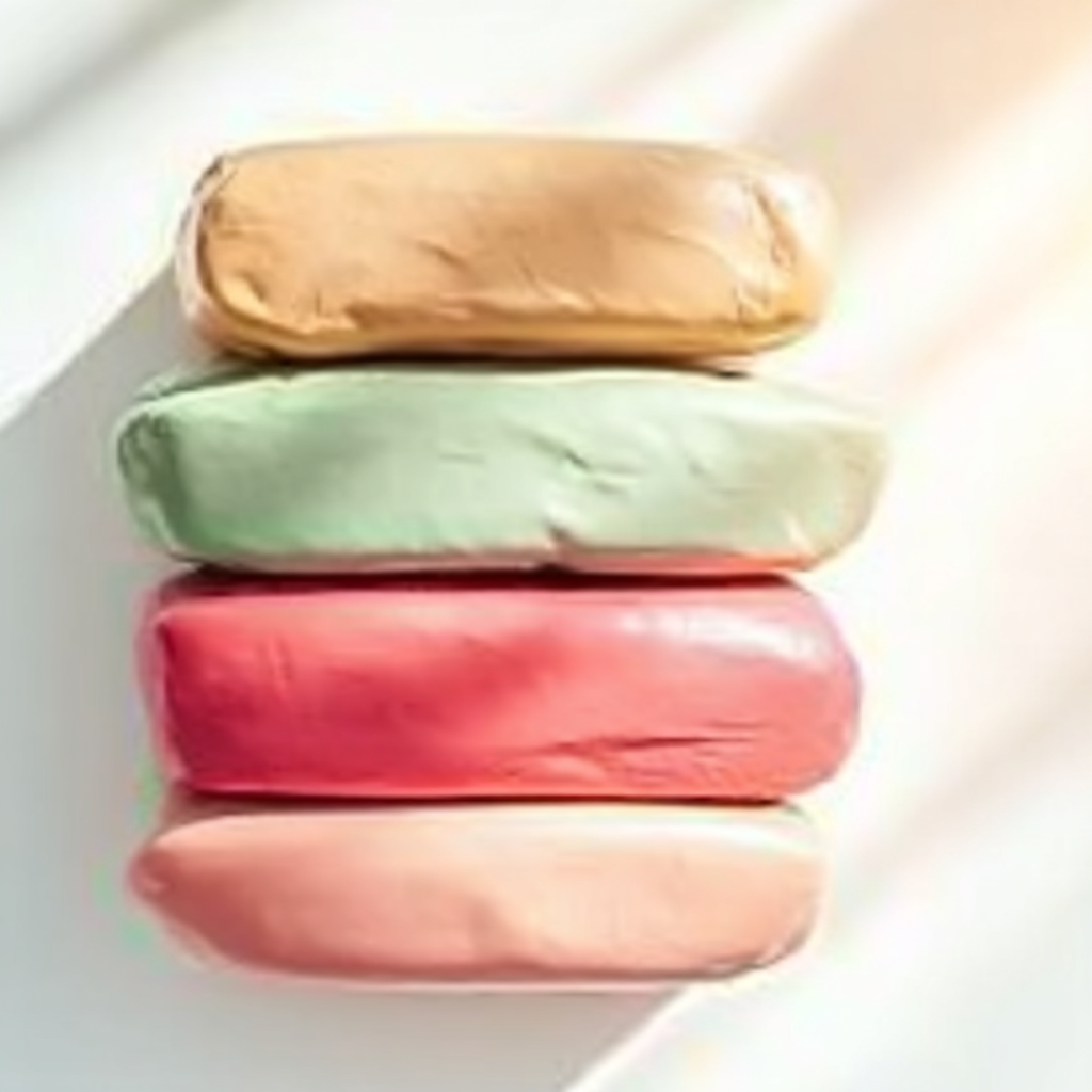 Pâtes à sucre colorées pour décoration de gâteaux et créations pâtissières
