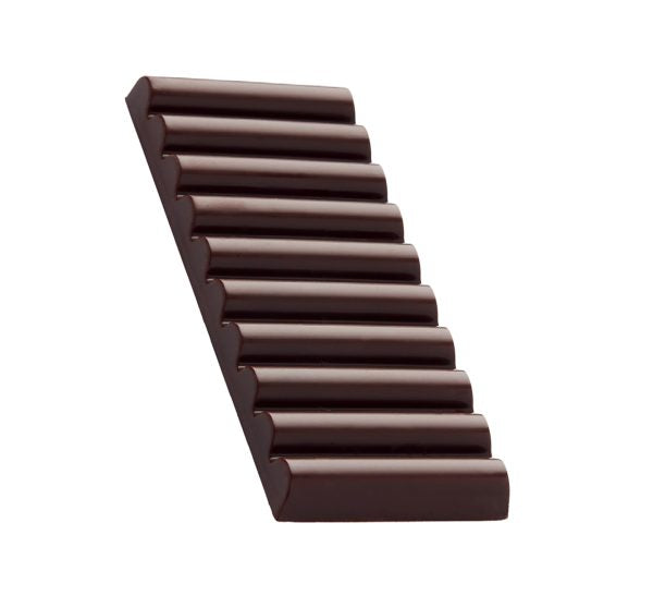 Moule pour tablette de chocolat à barres arrondies