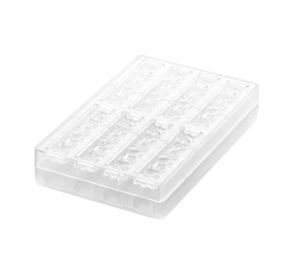 Moule chocolat en polycarbonate forme sapins de Noël