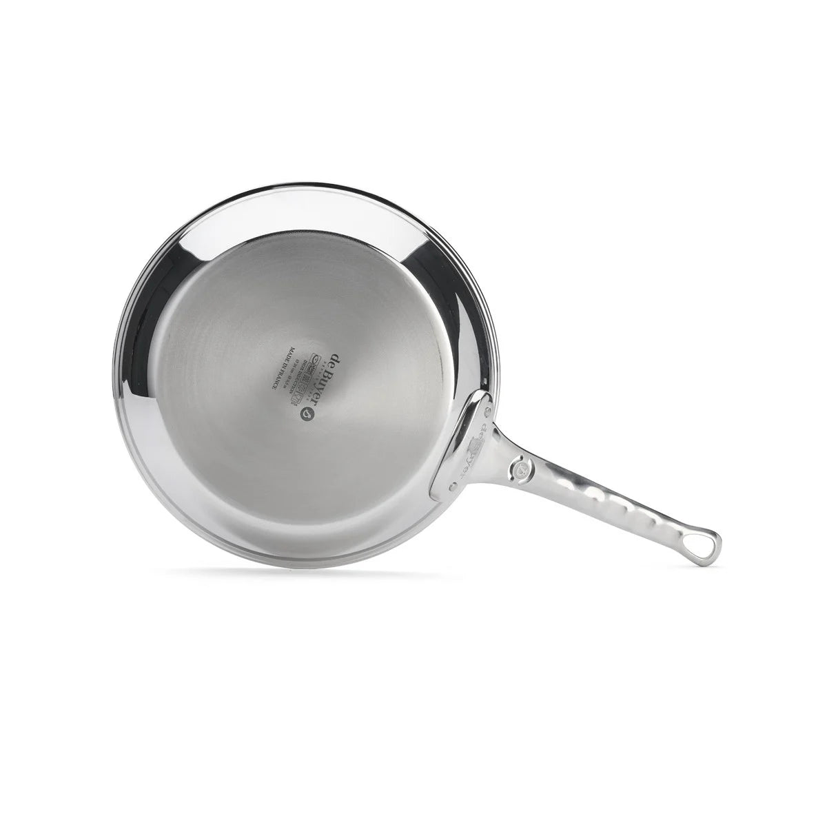 Fond de la poêle en inox De Buyer