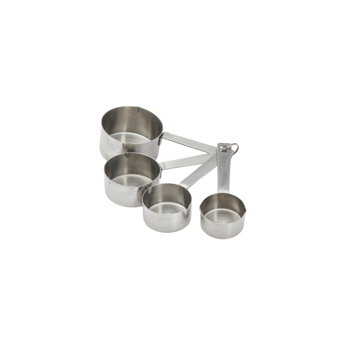 Lot de 4 cuillères doseuses en inox
