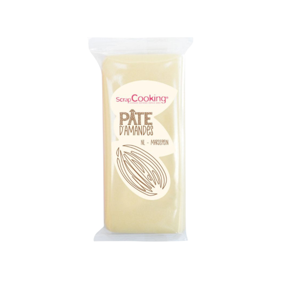 pâte d'amande blanche