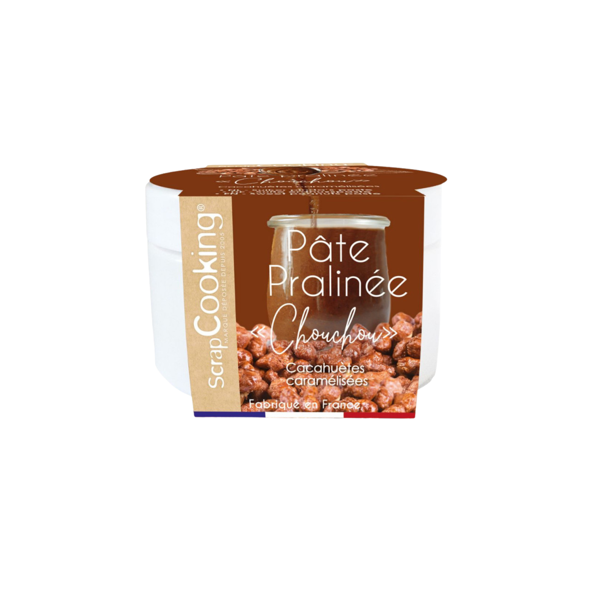 ScrapCooking – Pâte pralinée « Chouchou » aux cacahuètes caramélisées
