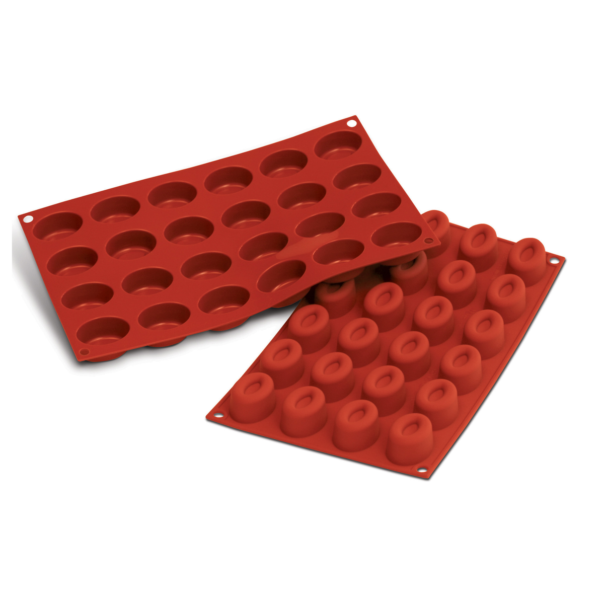 moule silicone à 24 entremets ovales
