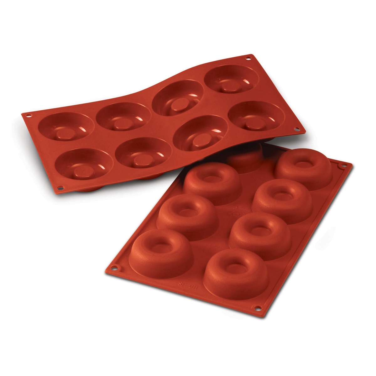 Moule silicone Silikomart 8 empreintes savarin