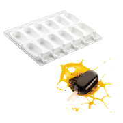 Moule à esquimaux avec esquimau glacé noir
