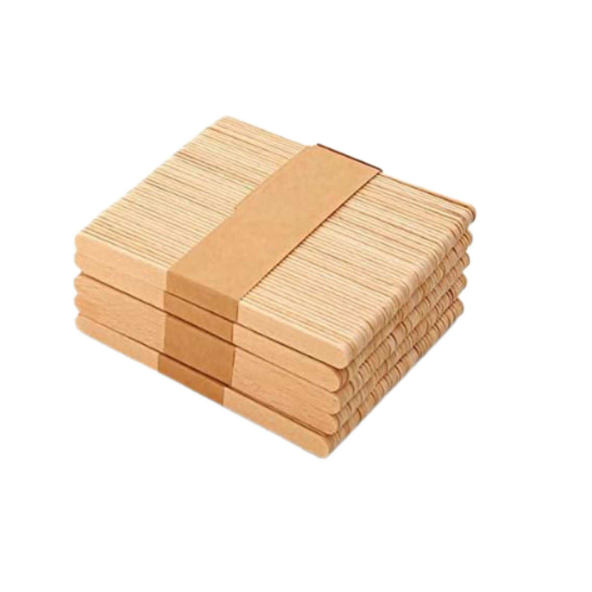 Lot de bâtonnets en bois pour esquimaux et glaces