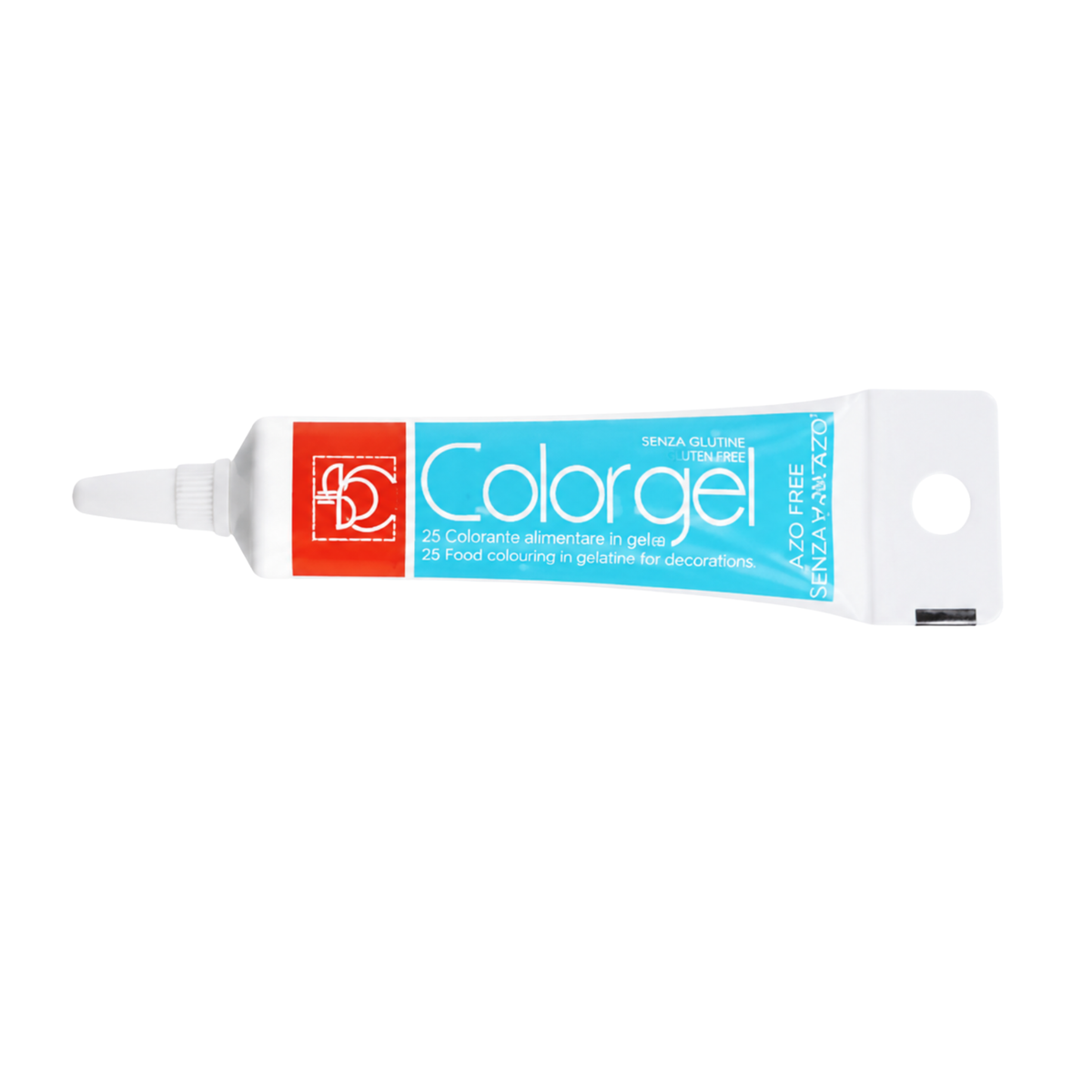 Colorant gel tube bleu