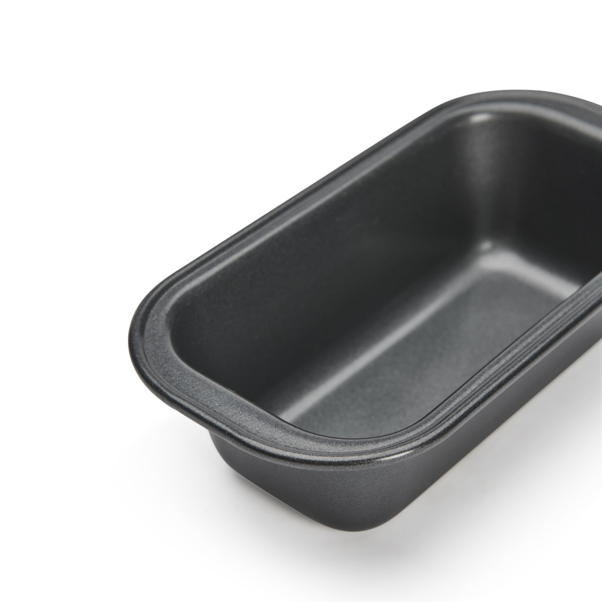 Moule à cake en acier antiadhésif – vue rapprochée de l’intérieur