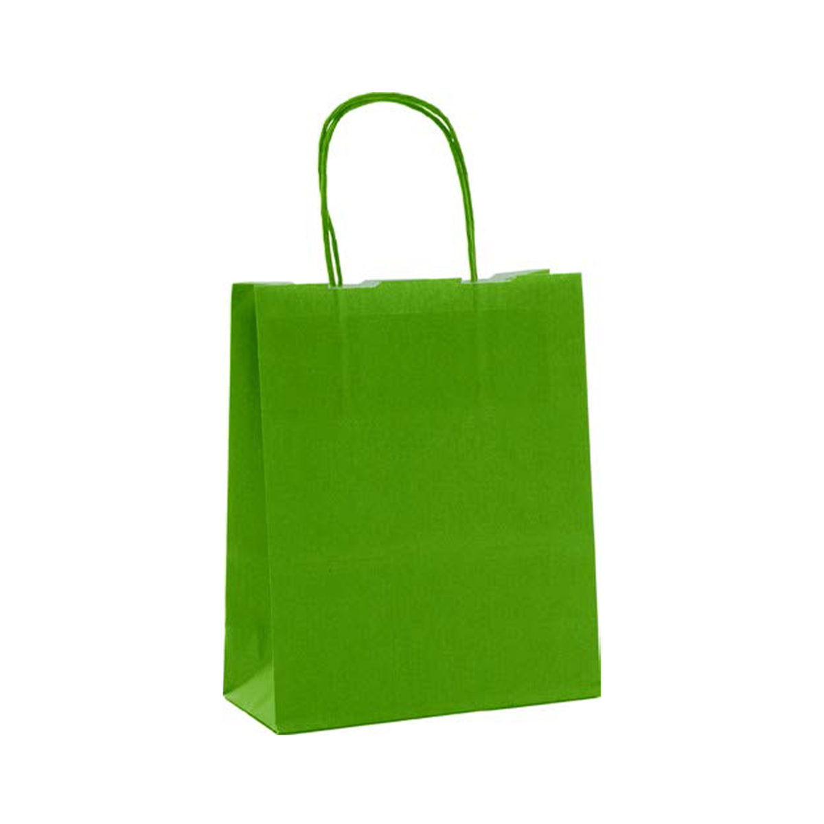 Sac cabas en papier kraft vert