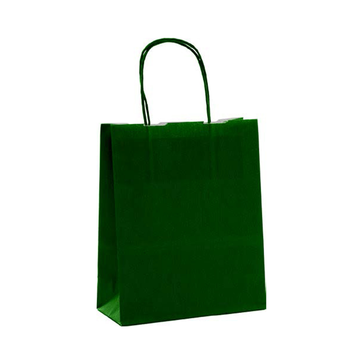 Sac cabas en papier kraft vert foret