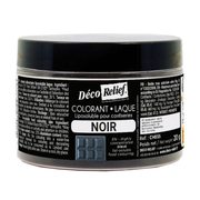 pot de colorant alimentaire Liposoluble Laque en poudre noir