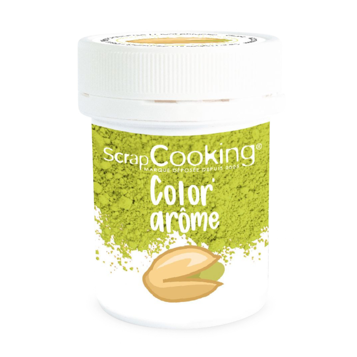 pot de colorant Color'arôme vert pistache 10g ScrapCooking