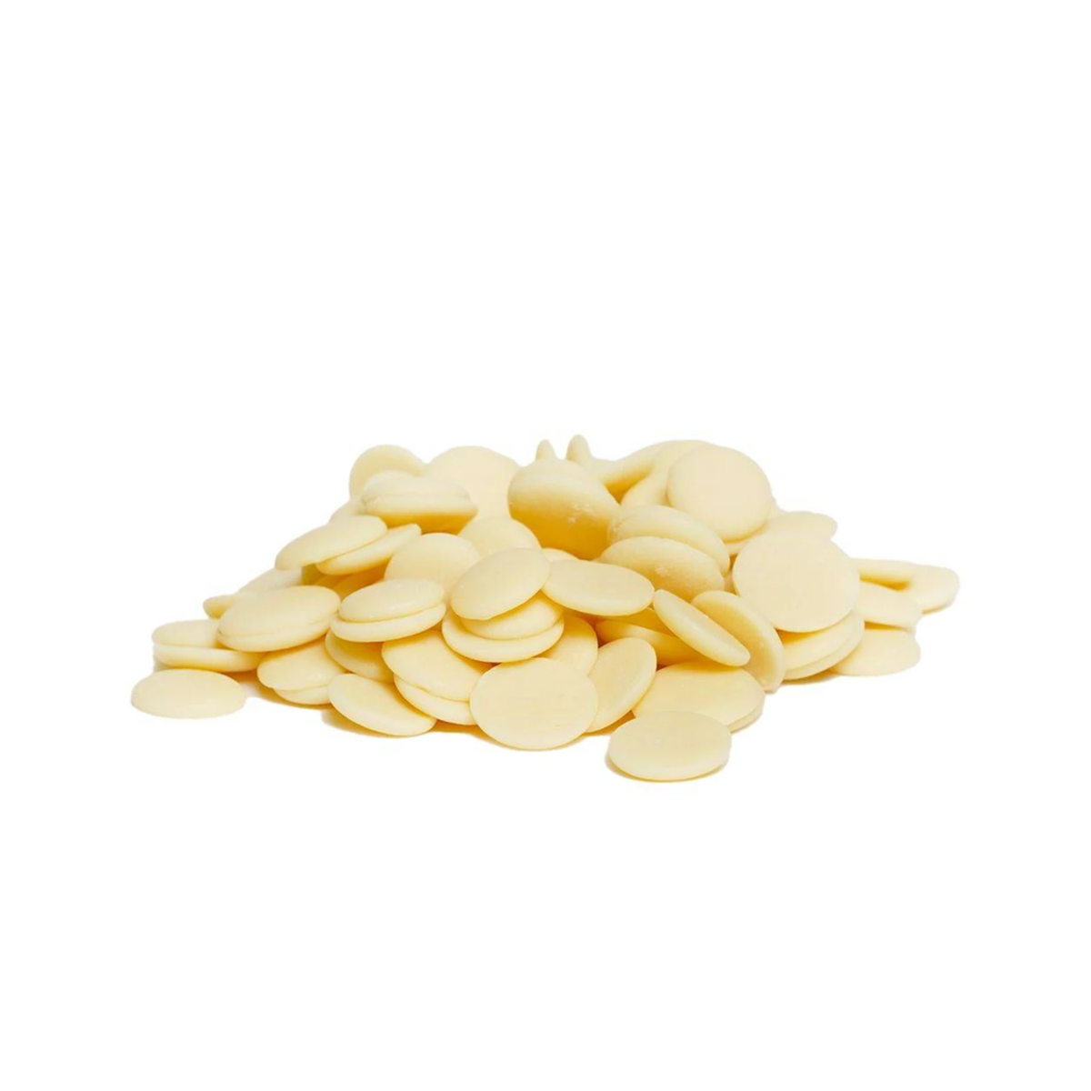 Chocolat blanc de couverture Zéphyr 34 % en pistoles Cacao Barry 