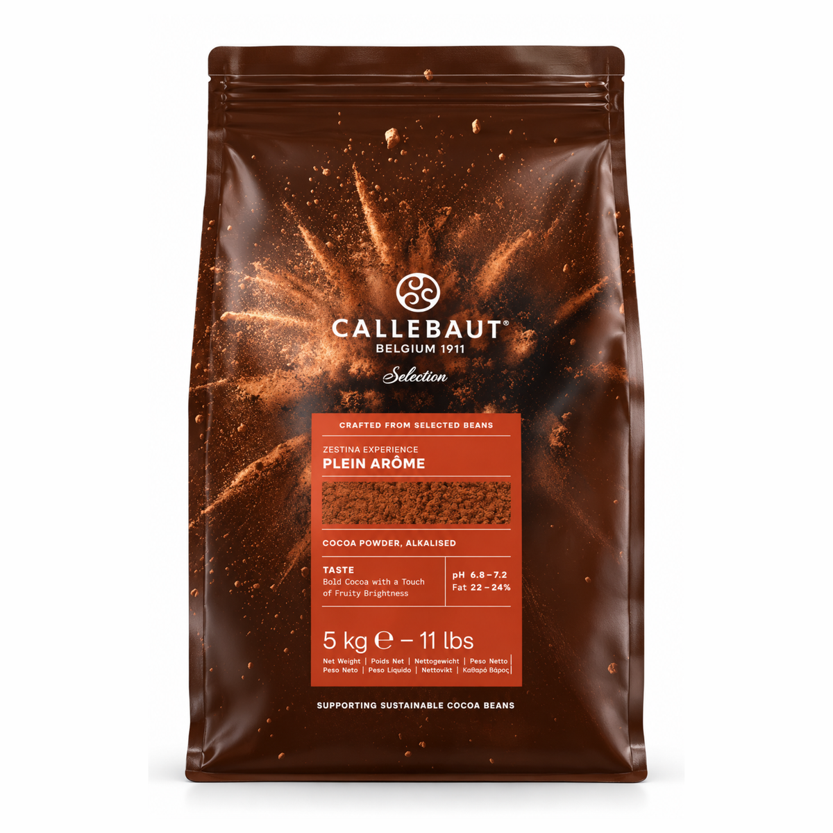  Cacao en poudre Plein Arôme Callebaut 