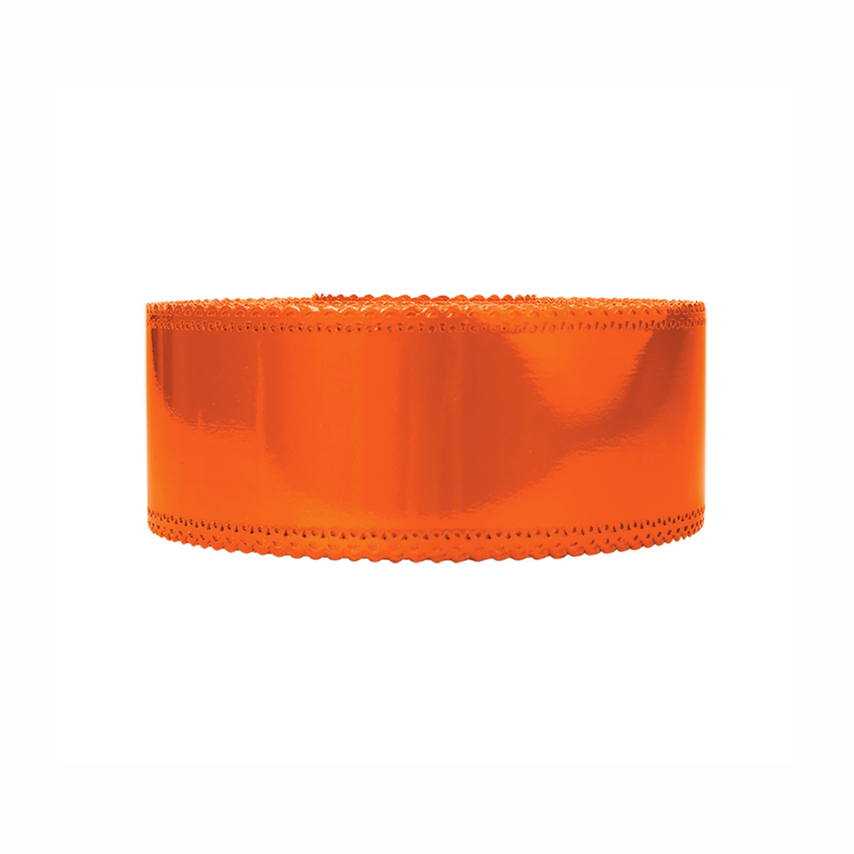 Mallard Ferrière - Ruban Charlotte Dentelle  orange 25m