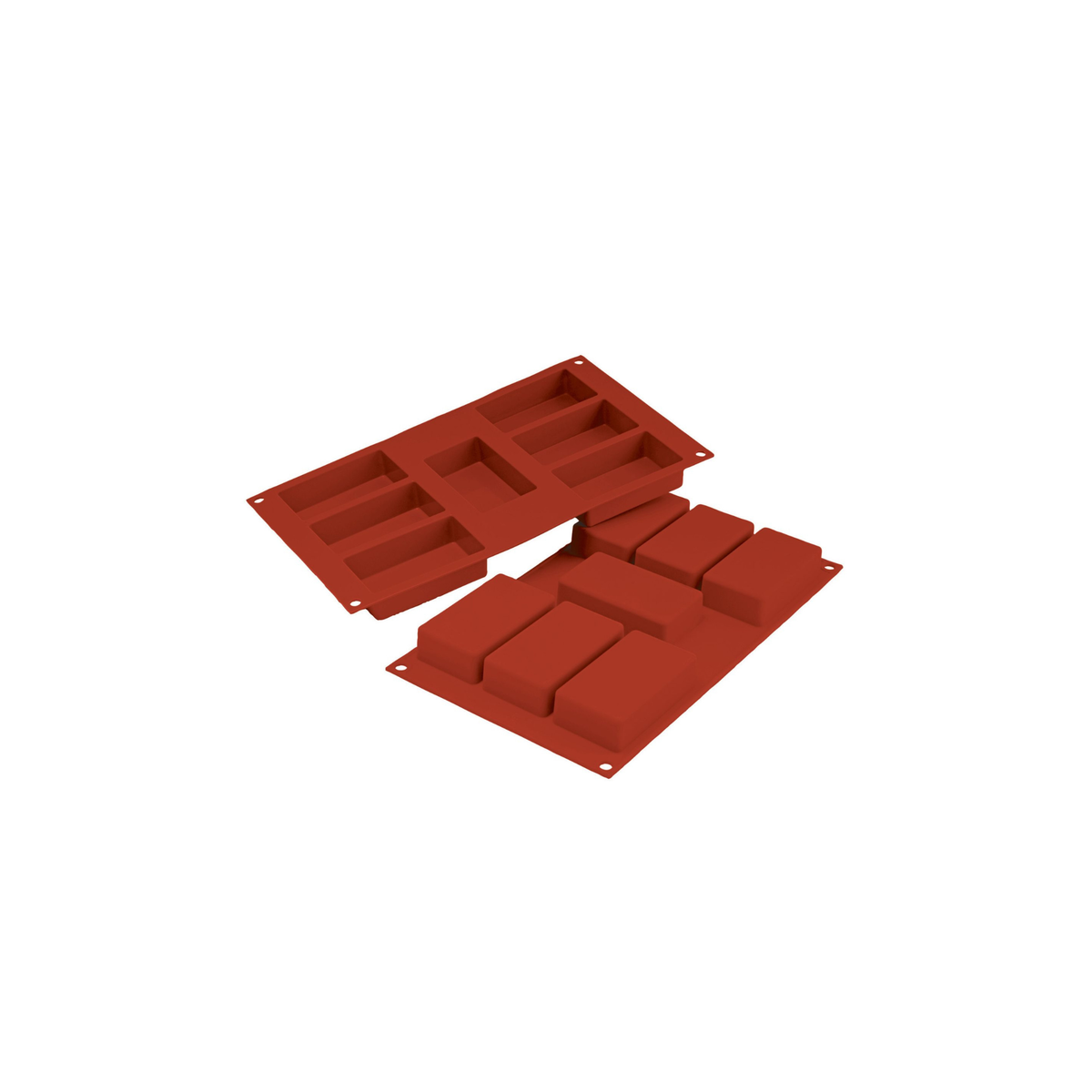moule silicone à 7 rectangles