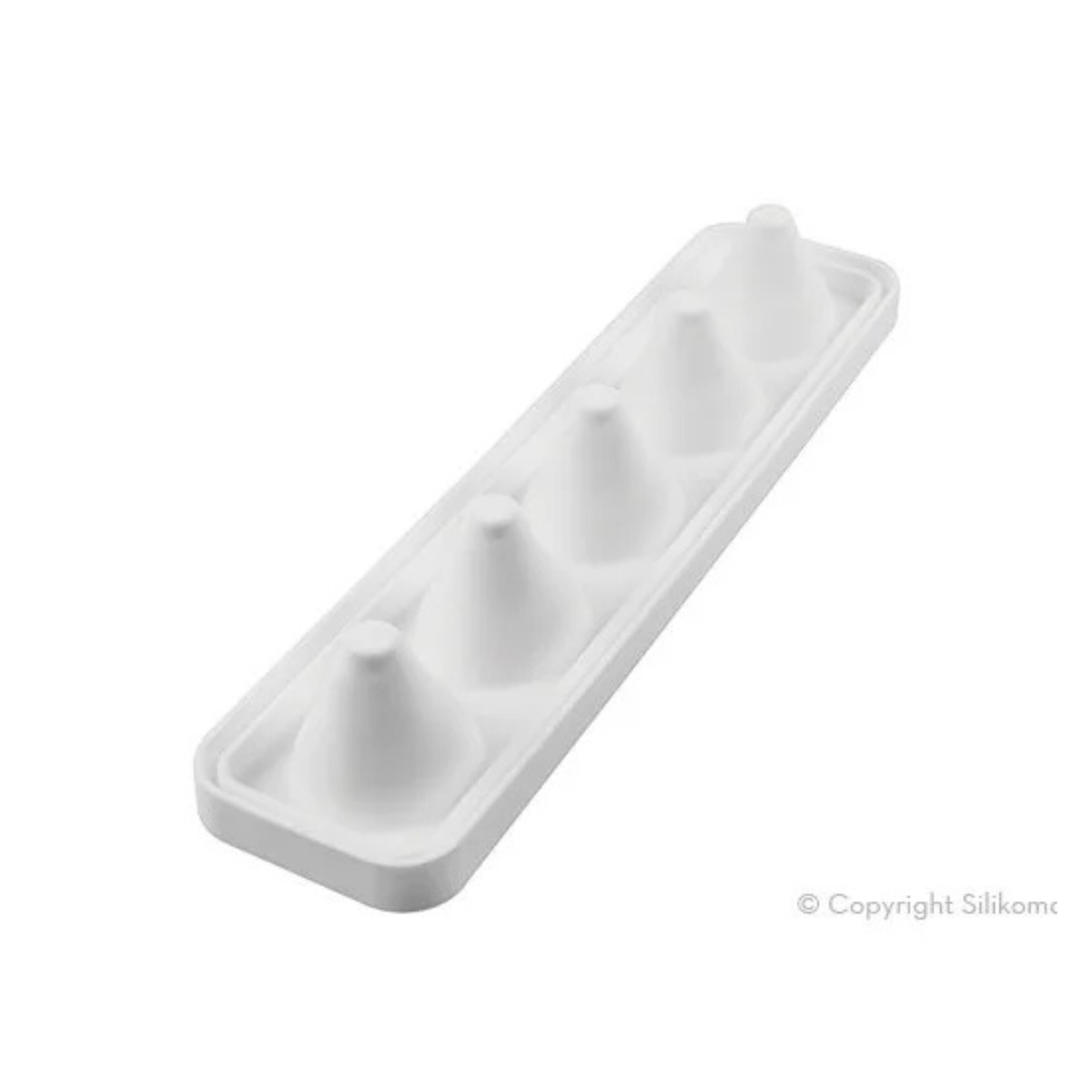 Moule silicone 5 empreintes poire