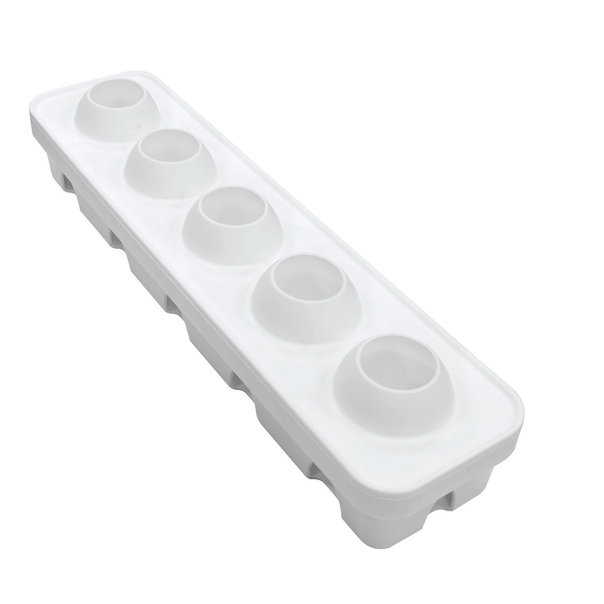 Moule silicone 5 empreintes en forme de goutte