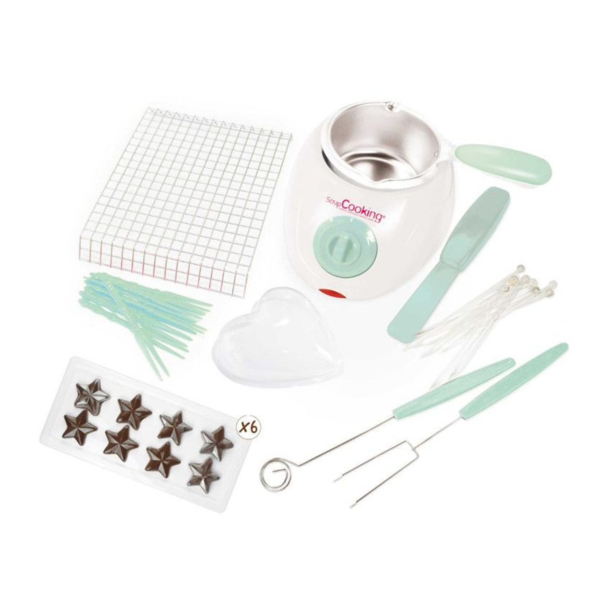 Chocolatière ScrapCooking avec accessoires