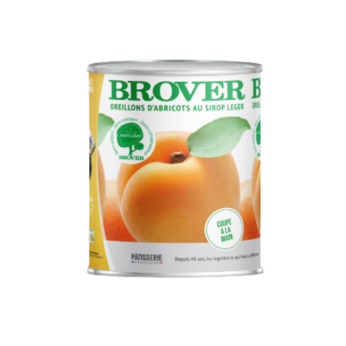 Oreillons d’abricots au sirop léger Brover

