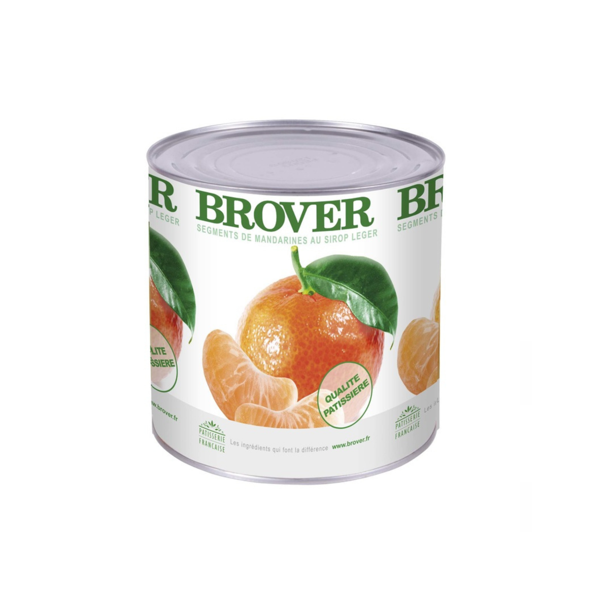Segments de mandarines au sirop léger Brover
