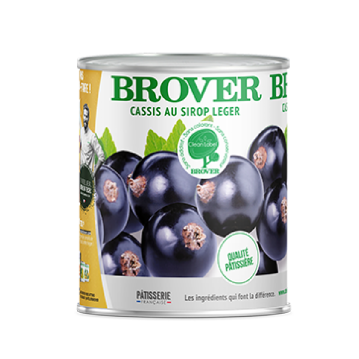 Cassis au sirop léger Brover
