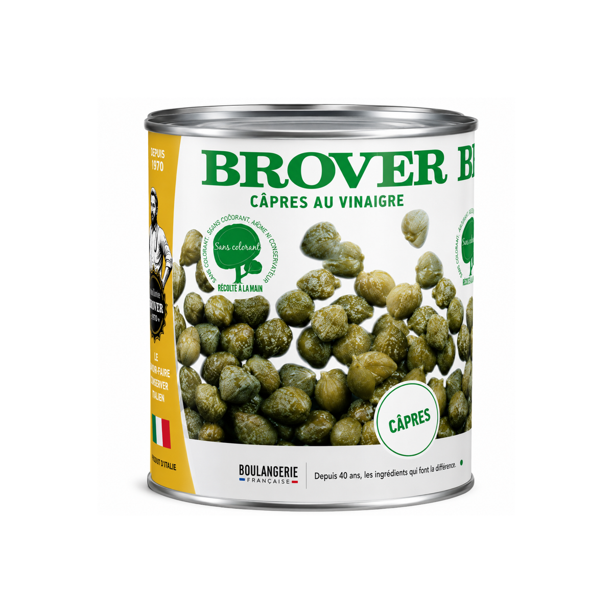 Câpres au vinaigre Brover
