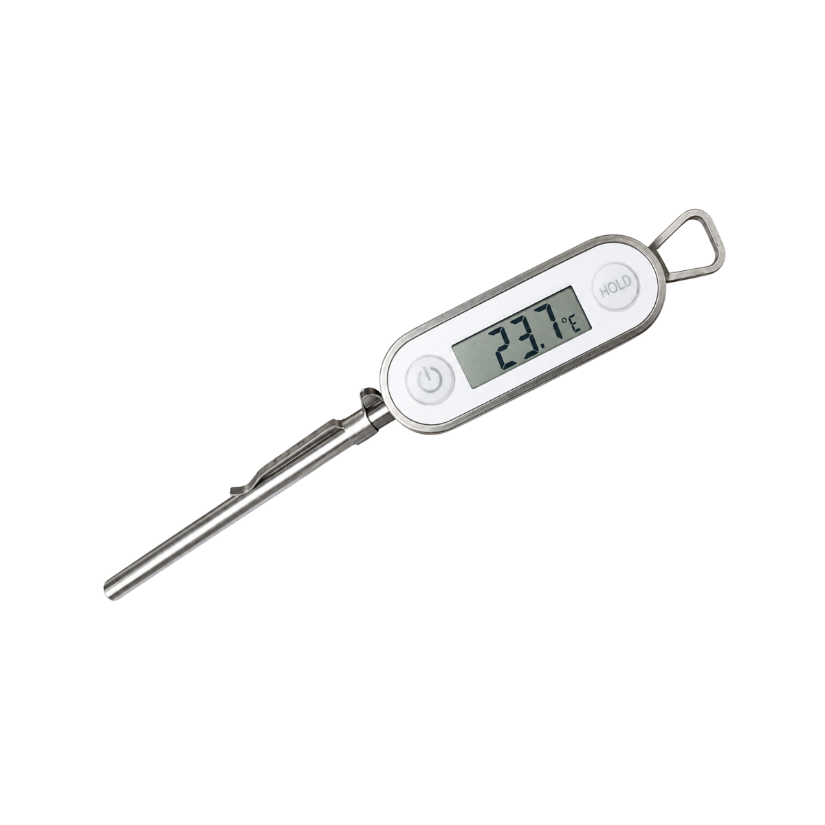 Thermomètre digital à sonde en inox
