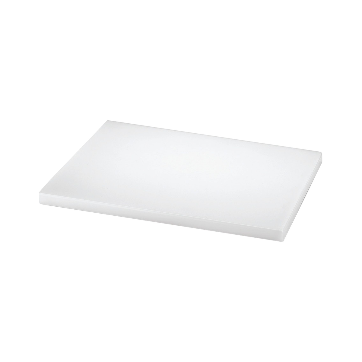 Planche à découper blanche rectangulaire professionnelle