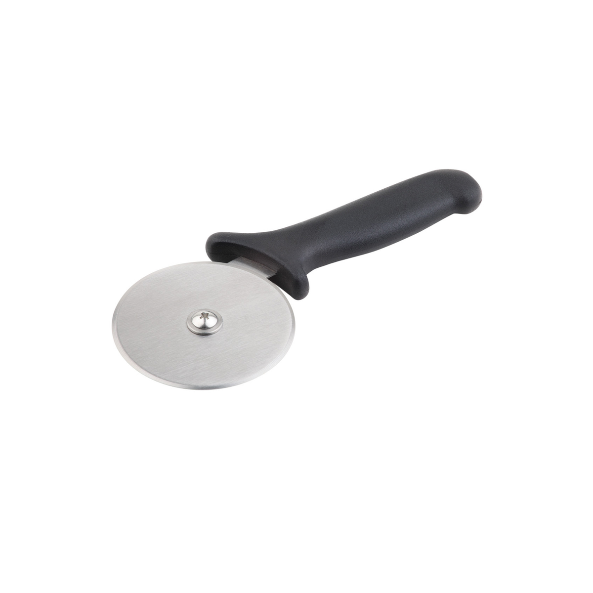 Roulette à pizza en inox avec manche noir