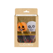 Kit ScrapCooking 24 caissettes et 24 cake toppers Halloween