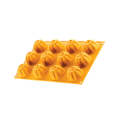 Moule silicone Silikomart 12 empreintes citrouille vue extérieure