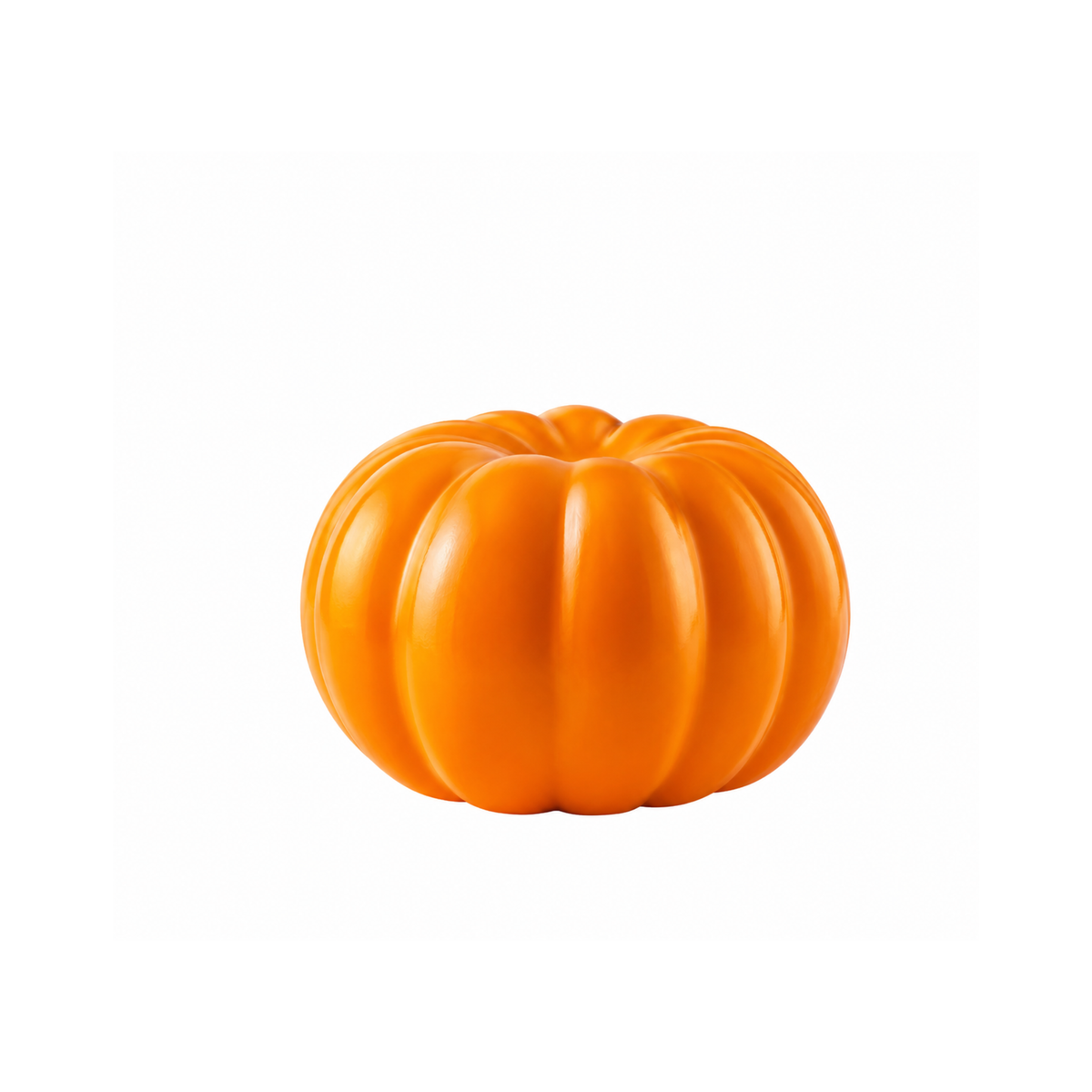 Préparation en forme de citrouille réalisée avec un moule silicone Silikomart