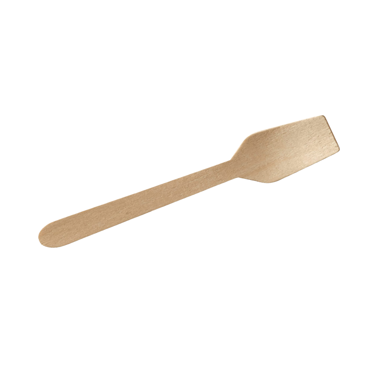 Mini spatule en bois jetable
