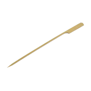 Pique à brochette en bambou avec poignée